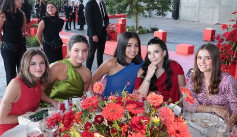  Antonella, Marijó, Mariana, Isabel y Lourdes.