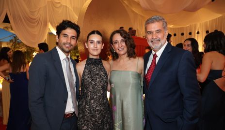  José Luis Leiva, Isa Pérez, Gloria Martínez y José Luis Leiva.
