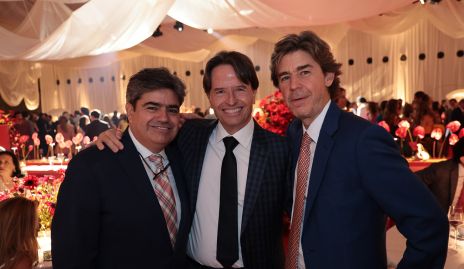  Paco Leos, Filiberto Herrera y Jaime López.