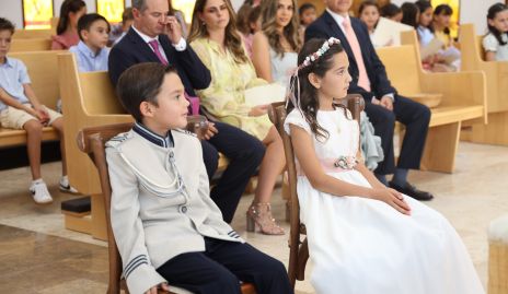   Ricardo e Isabela Garza Martínez.