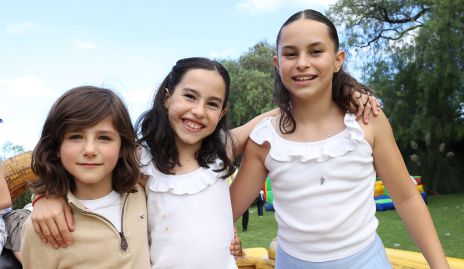  Sergio, Macarena y Roberta.