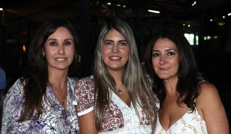  Ale Díaz Infante, Mariana Berrones y Mercy Lafuente.