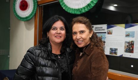  Cinthia Sánchez y Mercedes Castro.