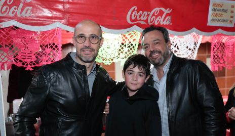  Alejandro Gutiérrez, Diego y Rodrigo Medellín.