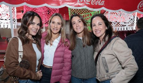  Alejandra Díaz de León, Alejandra Salas, Marcela Rivero y  Lety Aguilar.