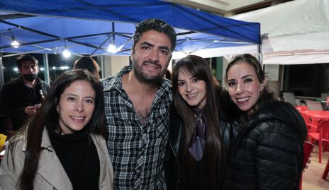  Daniela Jiménez, Daniel Arriaga, Julia Sabre y Diana Arriaga.