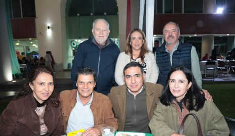  René Padilla, Odile Sánchez, Eduardo González, Mercedes Castro, Fernando Cifuentes, Javier Hernández y Alma Méndez.