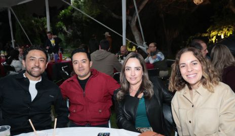  Francisco López, Gerardo Gómez, Carolina Corona y María Rodríguez.