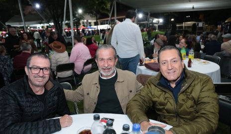  Gerardo Cabrero, Mafer Medlich y Rafael Olvera.
