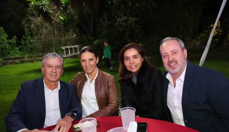  Jorge Gómez, Claudia Martínez, Lorena Torres y Daniel Carreras.