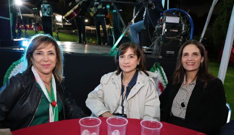  Rosy Díaz Infante, Pina Cadena y Alejandra Martínez.