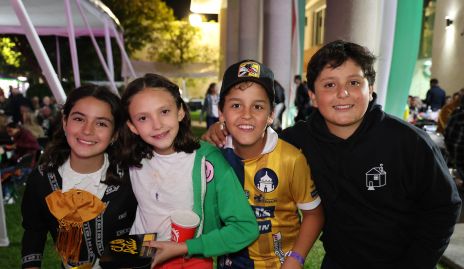  Marce Ávila, Danna Valdés, Fabricio Valdés y Alejandro Espinosa.