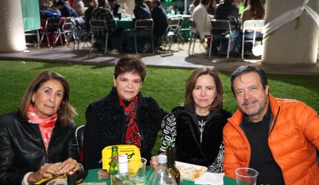  Regina Boesterly, Pilar Labastida, Cony Villasuso y Juan Carlos de la Rosa.