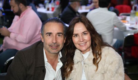  Alejandro Elizondo y Paulina Quiroz.