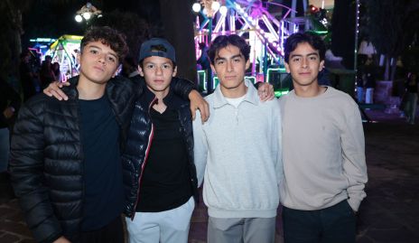  André Bretón, Luis Hernández, Mauricio Coronado y Santiago Vera.
