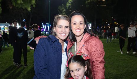  Patricia Rincón, Fer del Castillo y Paula Mejía.