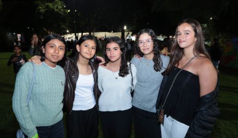  Elisa Lozano, Andi Luna, Isa Azuara, Natasha E. y Vale Ascencio.