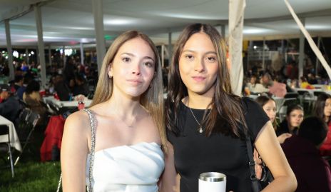  Alejandra Flores y Maya Fernández.