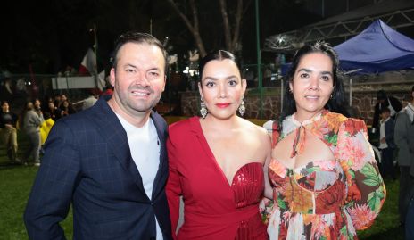  Eduardo de Alba, Nuria Gutiérrez y Leticia Gutiérrez.