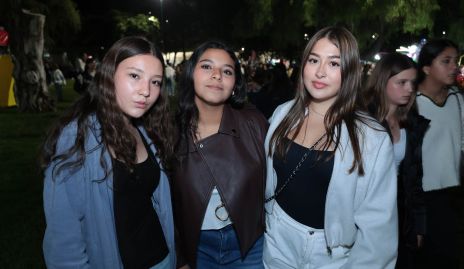  Emma, Isabela Gutiérrez y Ana Guerrero.