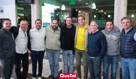  Javier Vallejo, Héctor Garza, Federico Arredondo, Chema Ortiz, Christian Durán, Nico L, Ramón Suárez, Héctor Stevens y Gonzalo Zermeño.