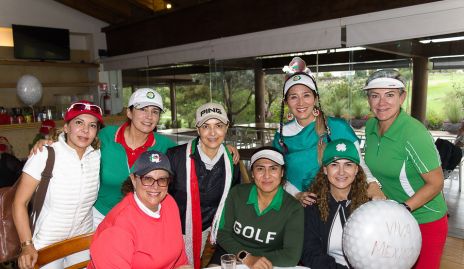  Liliana Fernández, Alma Méndez, Carla Ruíz, Rocío Moctezuma, Margarita Padilla, Guillermina Cantalapiedra, Faustina Trujillo y Laura Hallal.