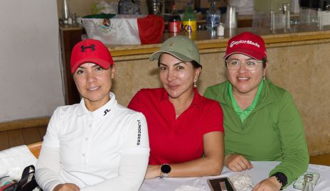  Fernanda de la Vara, Dany Bautista y Nancy Gámez.