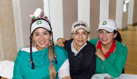 Rocío Moctezuma, Carla Ruiz y Alma Méndez.