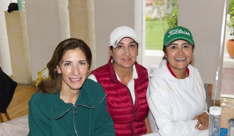  Roxana Fernández, Blanca González y Patricia Lara.