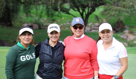  Faustina Trujillo, Carla Ruiz, Guillermina Cantalapiedra y Libeth Olivas.