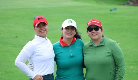  Fernanda de la Vara, Alma Méndez y Nancy Gámez.