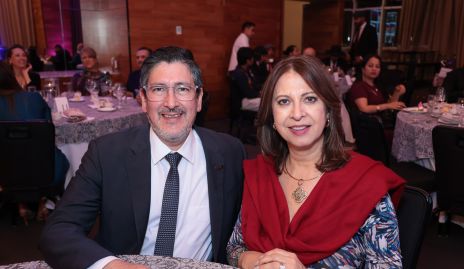  Rodrigo Sánchez e Imelda Elizalde.