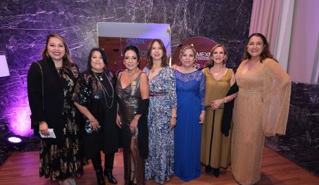  Corina Toro, Ana Martinez, Ivette Larrea, Imelda Elizalde, Fabiola Mejorado, Olga Espitia y Anel Anguiano.