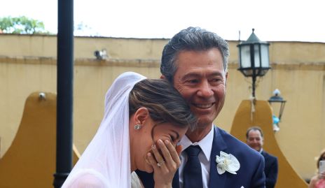  Toño Mendizábal con su hija Regina.
