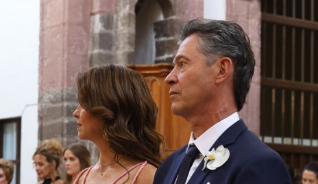  Rocío Nieto y Toño Mendizábal, papás de la novia.