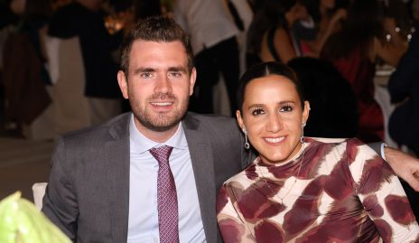   Jorge Mendizábal y María Lavín.