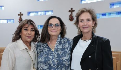  Gaby Enríquez, Mari Meade y Caridad Rangel.