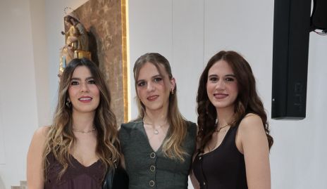  Ana Sofía Muñiz, Coral y Valeria Suárez.