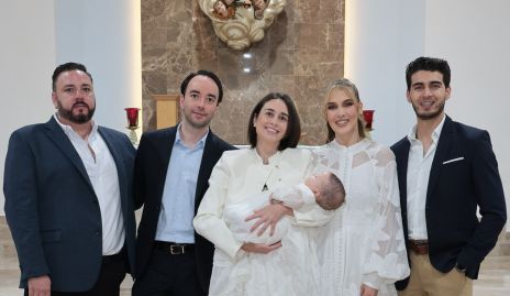  Alejandro Meade, Patricio Meade, Mariana Meade, Vero y Ricardo Pérez con Patricio.