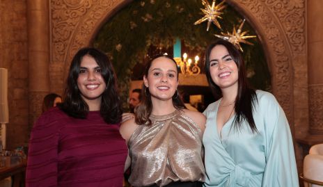  Belinda Sánchez, Alejandra Martínez y María José Flores.