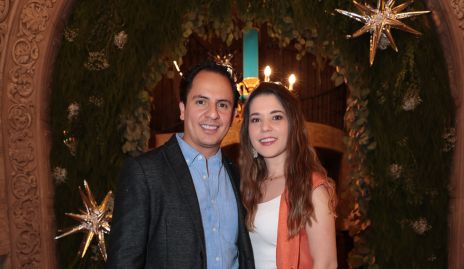  Edgar Zúñiga y Fernanda Cosío.