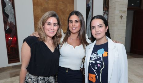  Andrea Fernández, Bárbara Berrones y Mariana Meade.