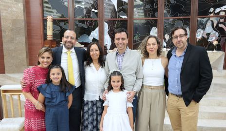  Maricarmen Aldrete, Humberto García, Angelina Calderil, David García, Marcela Guevara, Diego García e Inés García.