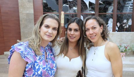  Hanni Abud, Bárbara Berrones y Marcela Guevara.
