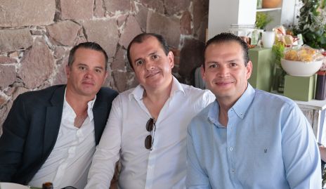  Lalo Zermeño, Ricardo Garza y Mauricio Ruiz.