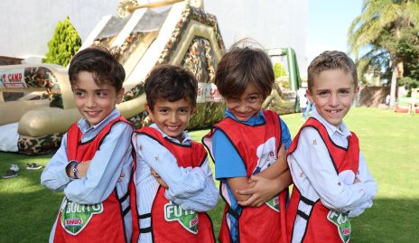  Diego Medina, José María Oropeza, Marcelo Hernández y Joaquín Meade.