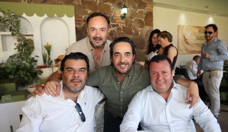  Juan Manuel Andrade, Eduardo Ramos Ángel Mario Valdés y Roberto Meade.