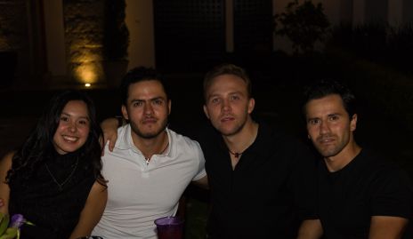  Montse López, Said Abud, Werner Heinze y Salim Abud.