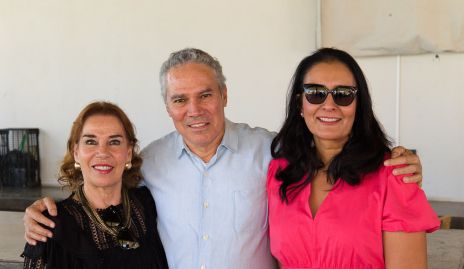  María Luisa Berrones, Alejandro Hernández y Claudia Ramírez.