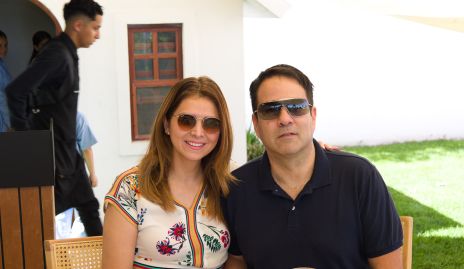  María Eva Díaz Gutiérrez y Miguel Gómez.